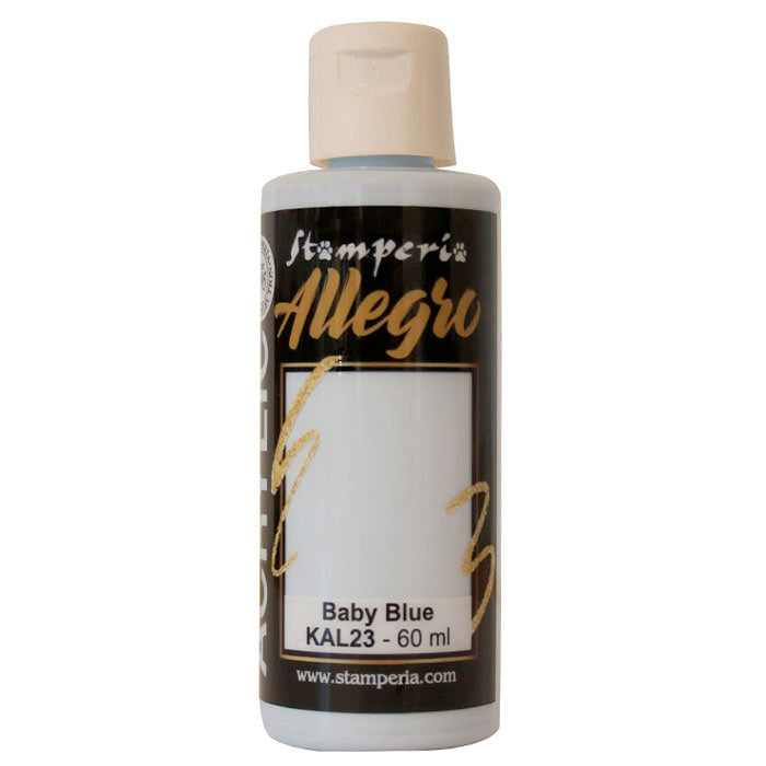 KAL 23 - Stamperia - Allegro - Acrylic Paint - Baby Blue - 60ml