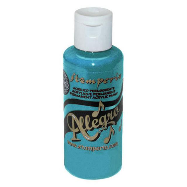 KAL 25 - Stamperia - Allegro - Acrylic Paint - Turquoise- 59ml