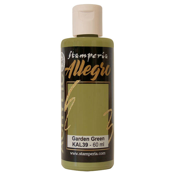 KAL 39 - Stamperia - Allegro - Acrylic Paint - Garden Green - 60ml