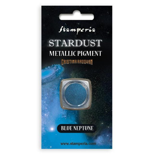 Stamperia - STARDUST PIGMENT GR 0,5 - BLUE NEPTUNE