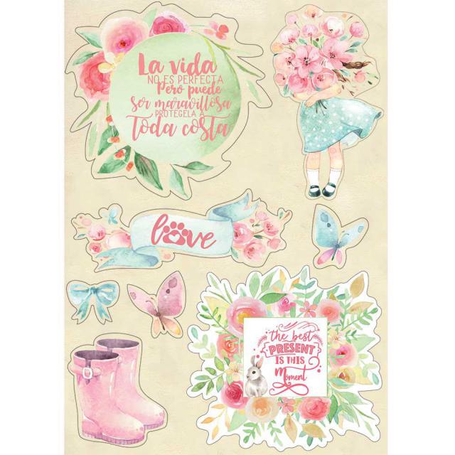 Stamperia - Chipboard - A6 - Circle Of Love