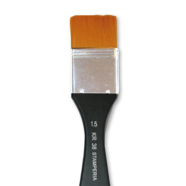 Stamperia - Flat point brush size 1.5 - Flat Soft Synthetic Bristles - For Backgrounds