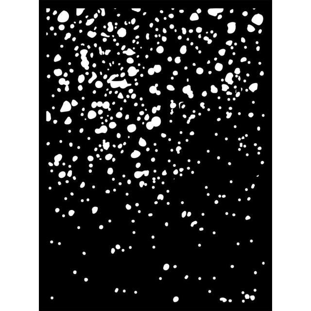 STAMPERIA - MIXED MEDIA STENCIL - RUST 1