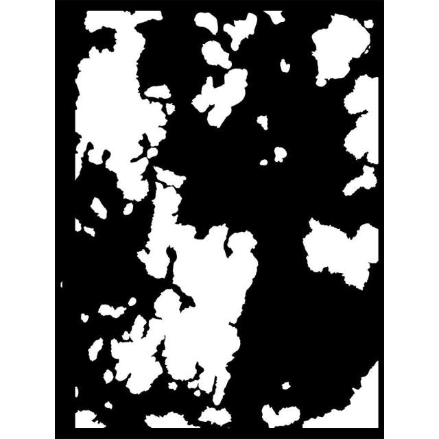 Stamperia - Mixed Media Stencil - Rust 2