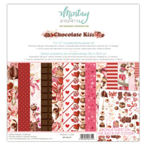 Mintay - 12 x 12 Paper Pad - Chocolate Kiss