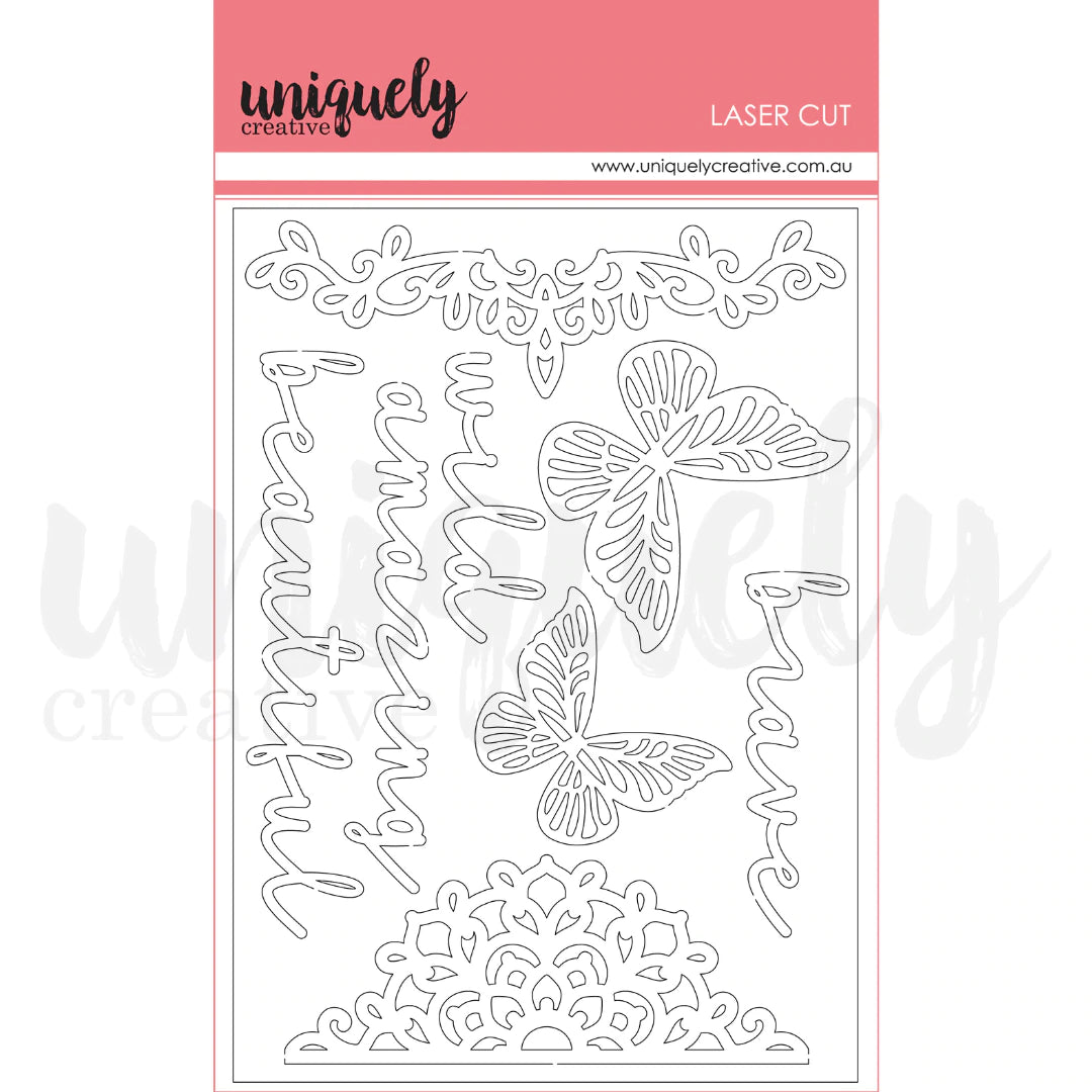 Uniquely Creative - Laser Cut - Moody Blues *