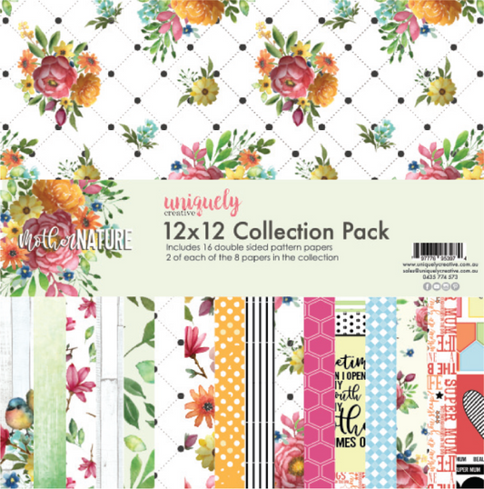 UNIQUELY CREATIVE - 12 x 12 MOTHER NATURE COLLECTION PAPER PACK