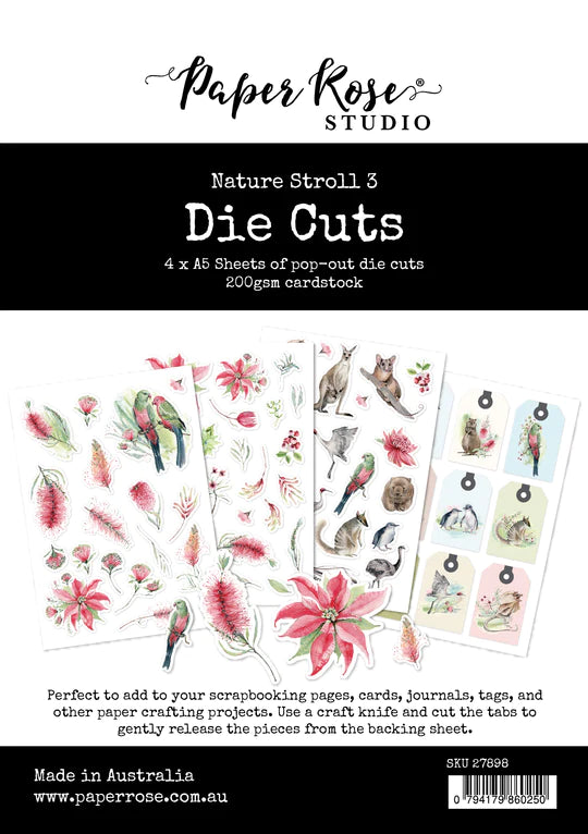 Paper Roses - Die Cuts - Nature Stroll 3