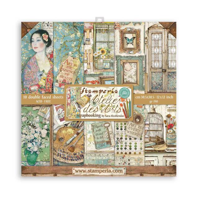 Stamperia - 12 X 12- Paper Pack - Atelier Des Arts