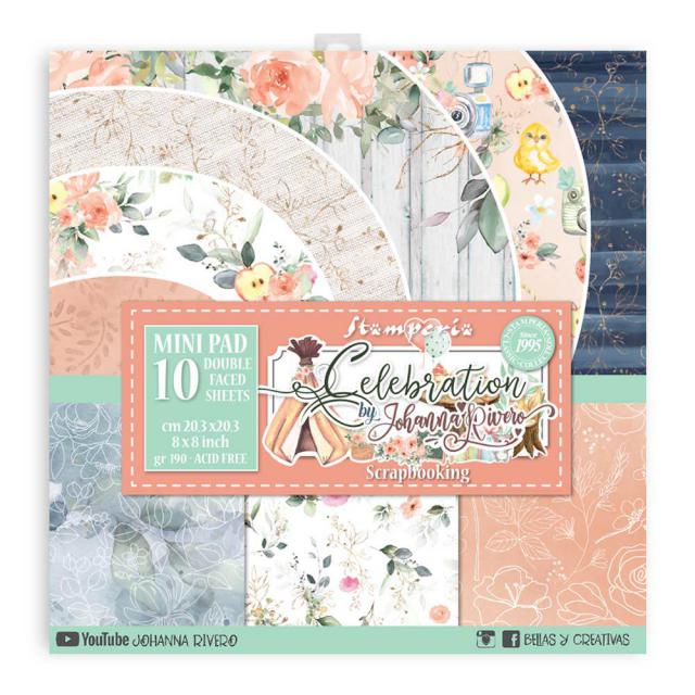 Stamperia - (8”X8”) Celebration paper pad*