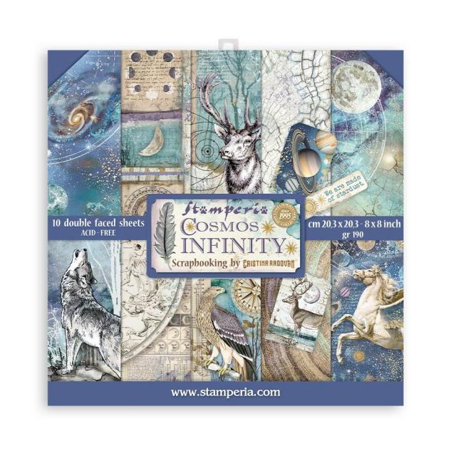 Stamperia - (8”X8”) Cosmos Infinity paper pad