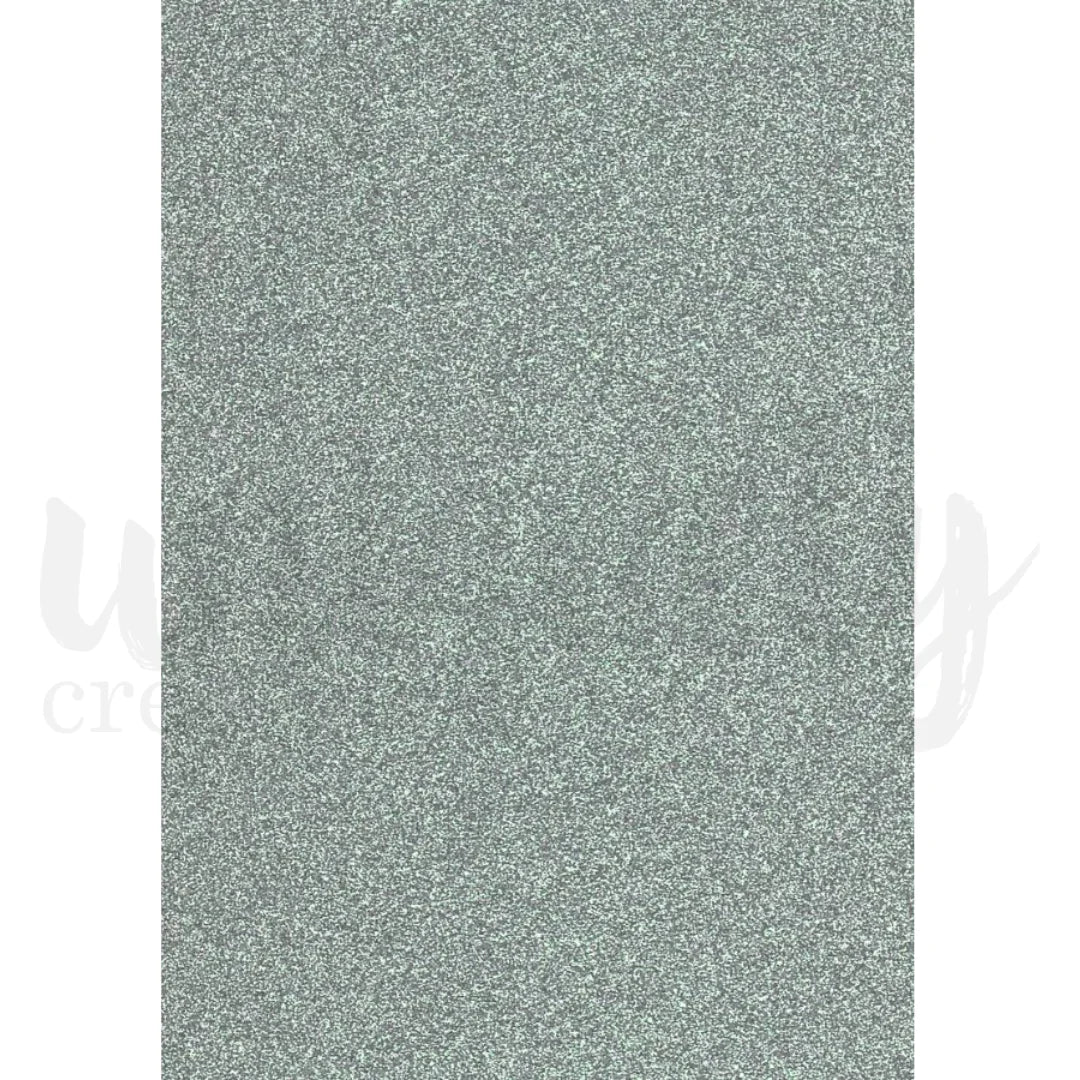 Uniquely Creative - A4 - Silver Glitter Cardstock