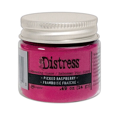 Ranger - Distress Embossing Glaze - Picked Raspberry