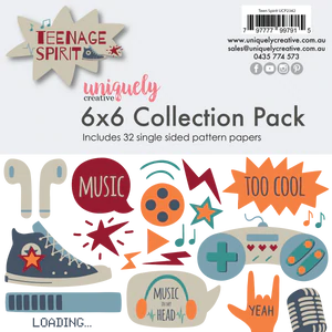 Uniquely Creative - 6 X 6 Teenage Spirit Collection Pack