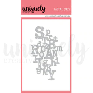 Uniquely Creative - Type Texture Die *