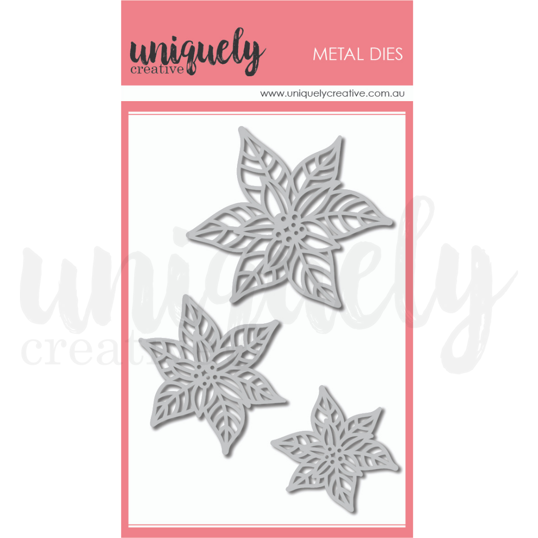 UNIQUELY CREATIVE - POINSETTIA DIE *