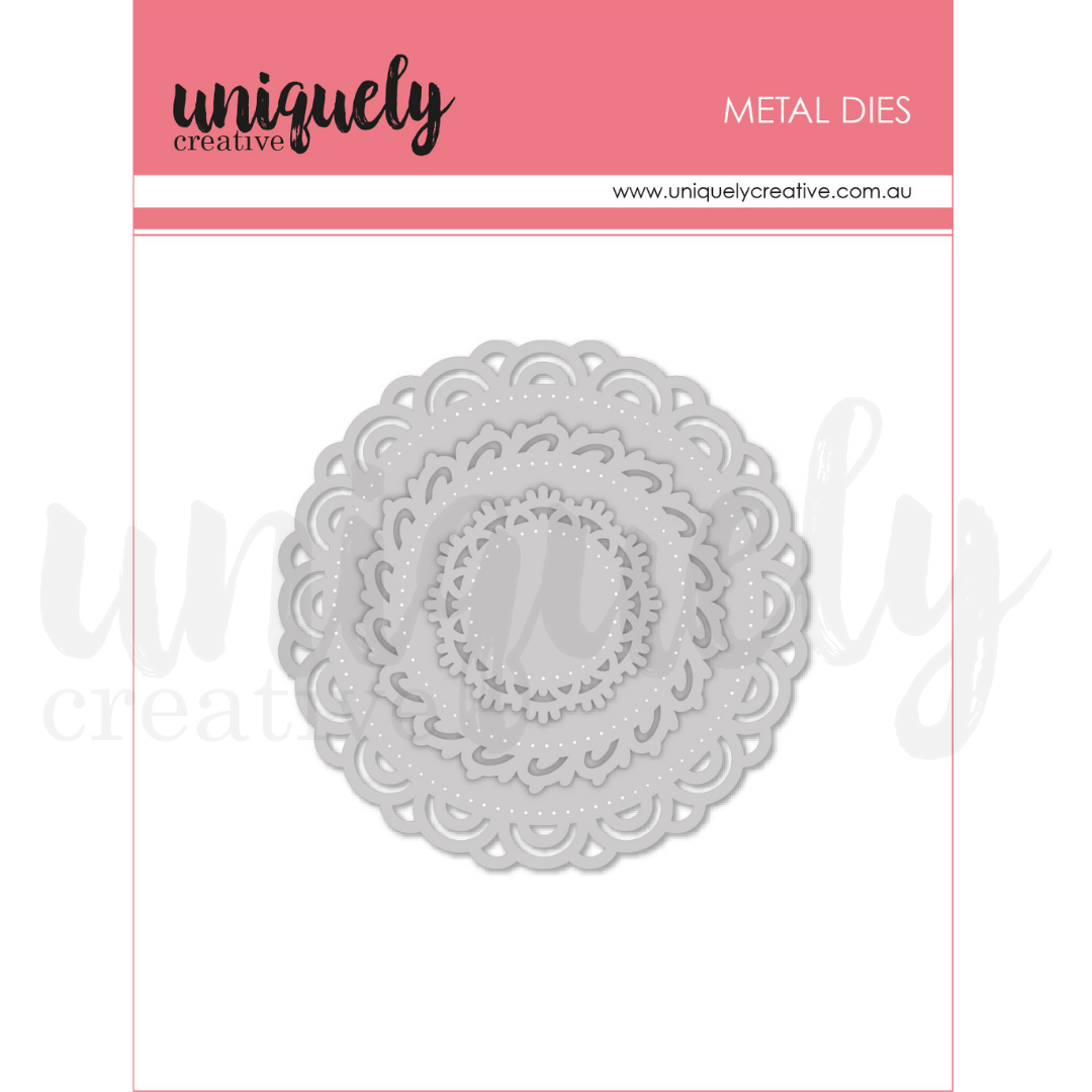 Uniquely Creative - Lace Circle Die *