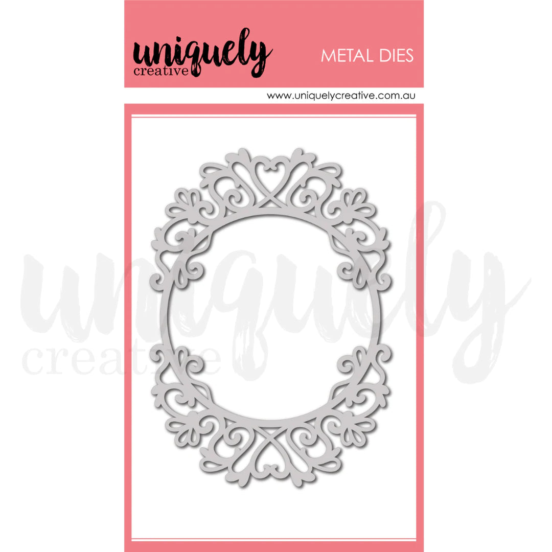 Uniquely Creative - Flourish Frame Die *
