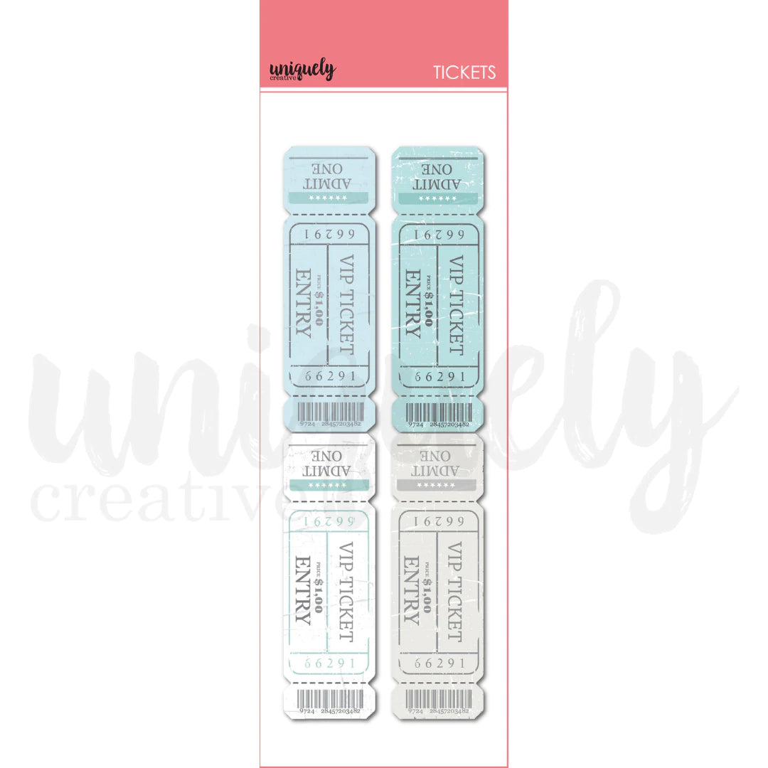 Uniquely Creative - Vintage Tickets *