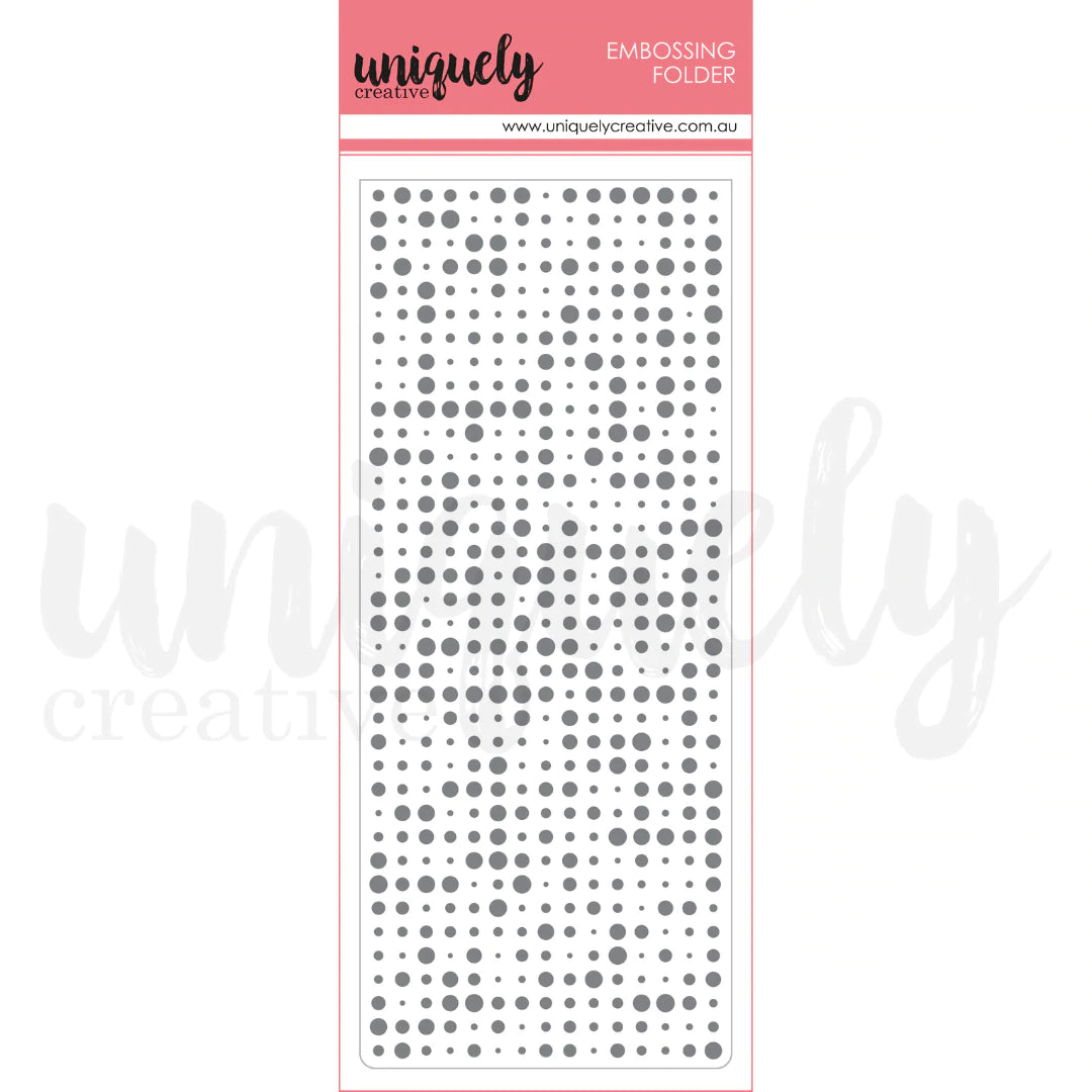 Uniquely Creative - Inspiring Slimline Embossing Folder *
