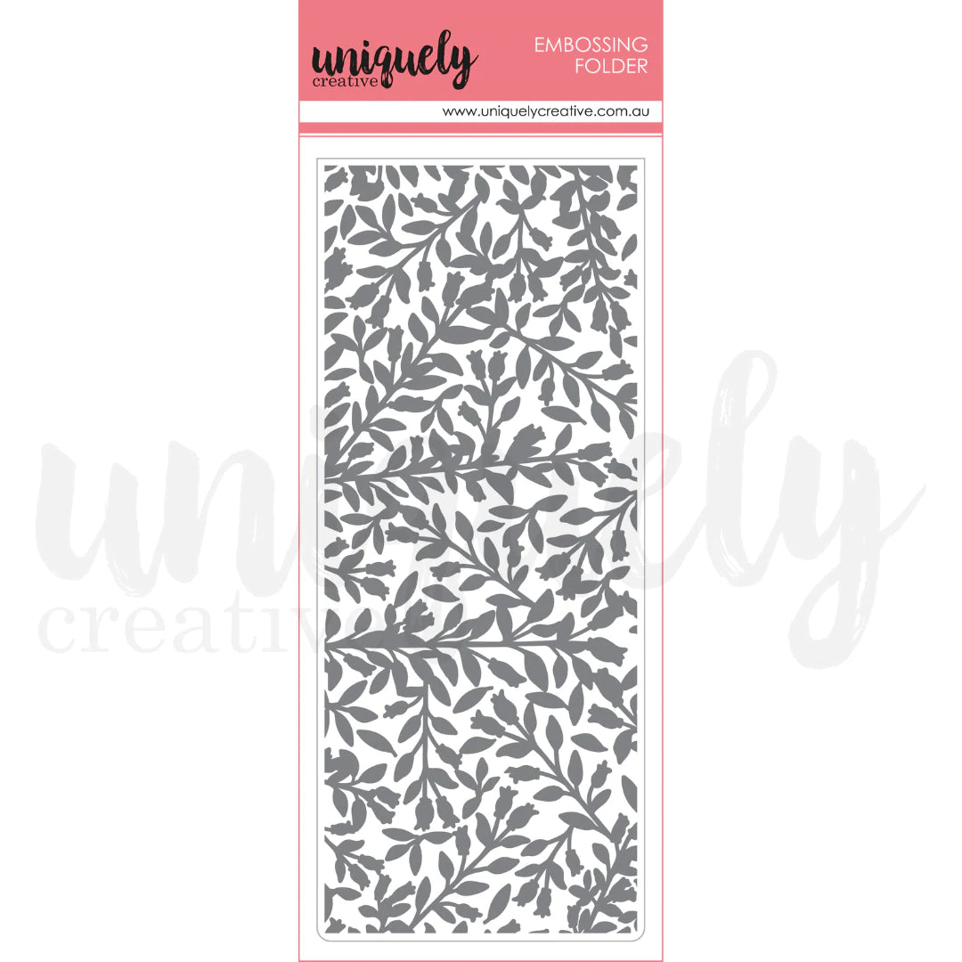 Uniquely Creative - Breath taking Slimline Embossing Folder *