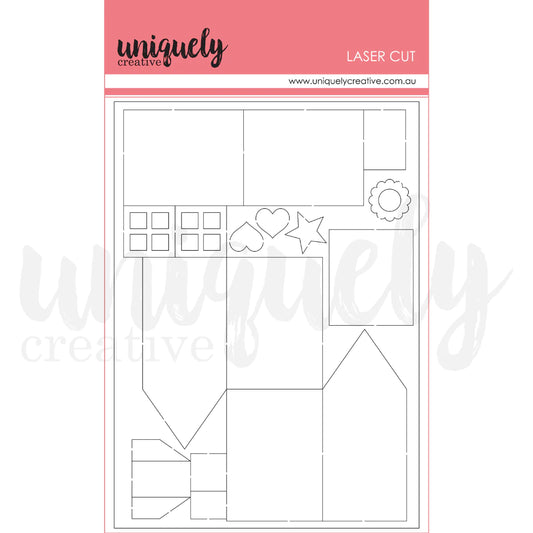 Uniquely Creative - Laser Cut - Tiny House No 3