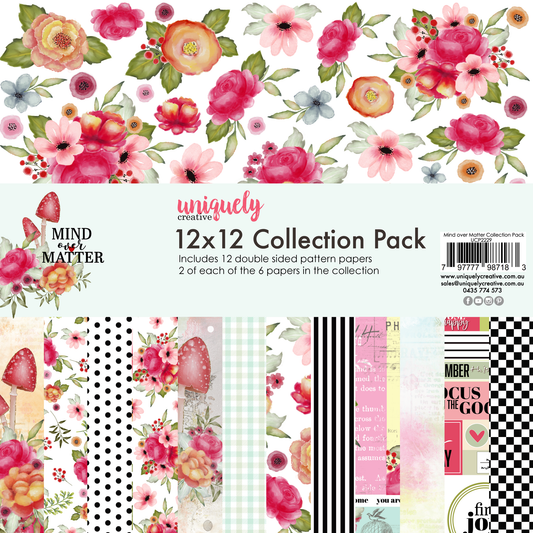 Uniquely Creative - 12 X 12  Mind over Matter Collection Paper Pack