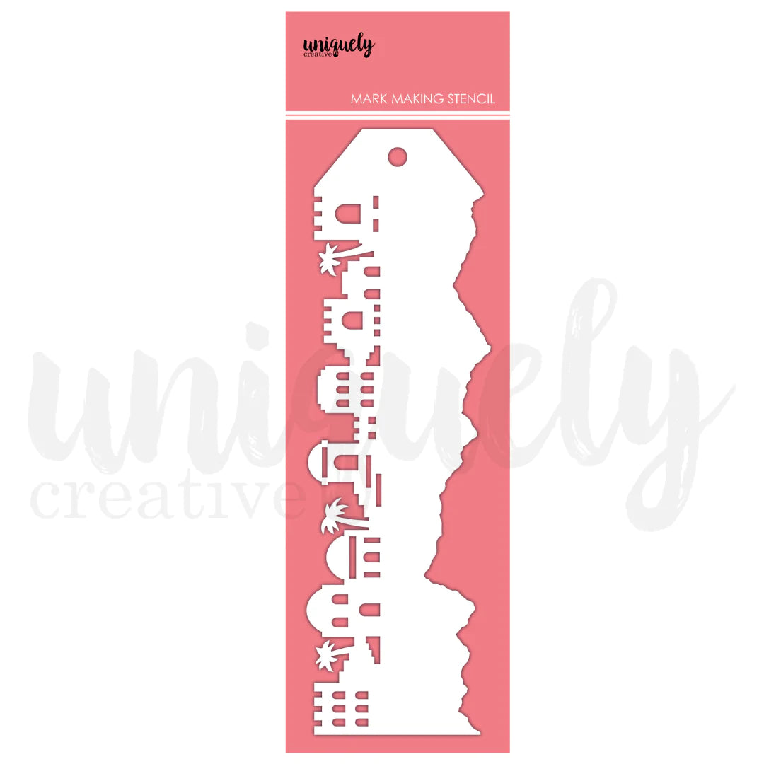 Uniquely Creative - Scene Builder Nativity Mark Making stencil *