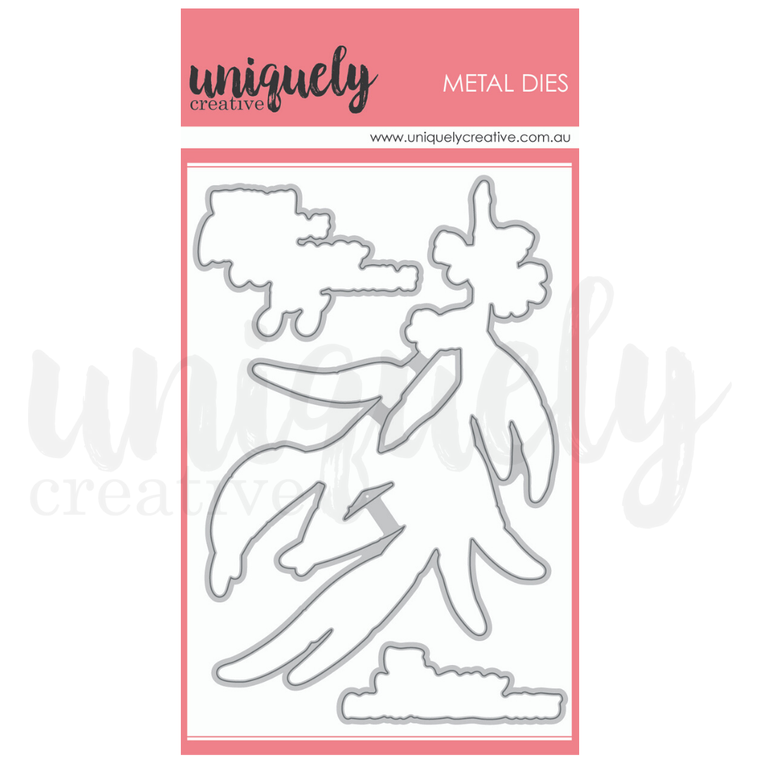 UNIQUELY CREATIVE - GUM LEAVES BRANCH DIE *