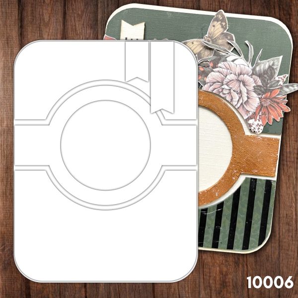 I Craft - Clippings - Oval frame