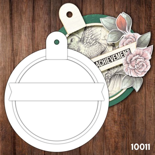 I Craft - Clippings - Round Tag