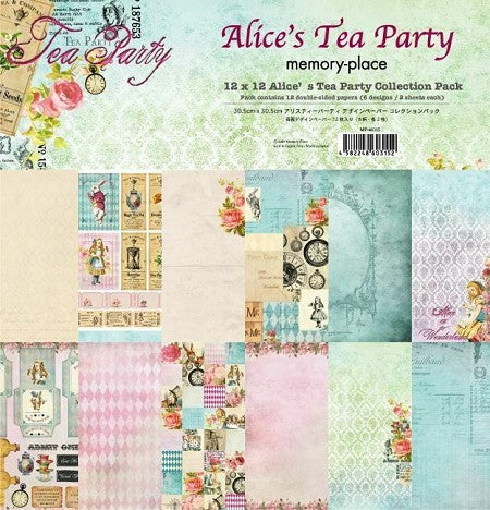 Memory-Place - Alice's Tea Party Collection Pack