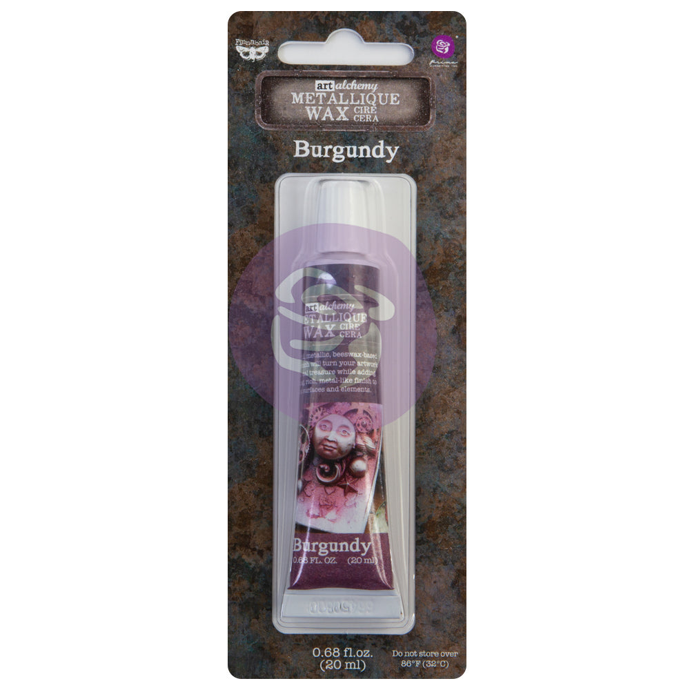PRIMA - FINNABAIR - ART ALCHEMY- BURGUNDY WAX