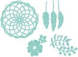 KAISERCRAFT - DIY CUTS DECORATIVE DIES - FLORAL DREAM CATCHER