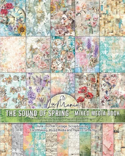 CIAO BELLA - Mixed Media Book - The sound of spring
