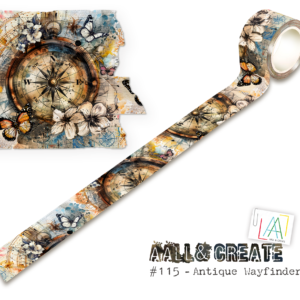 AALL & Create -Washi - Layer it up! - Antique Wayfinder – #115