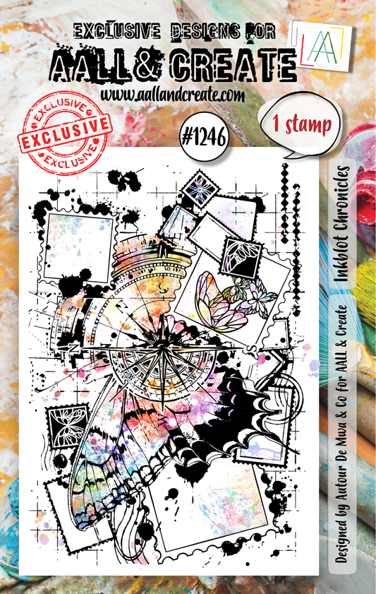 AALL & Create -A6  Clear Stamp - #1246 - Indblot Chronicles