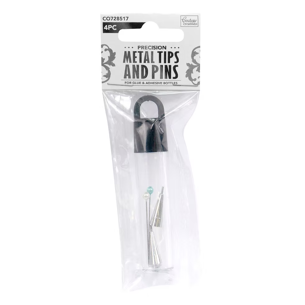 COUTURE CREATIONS - Metal tips and pins for glue and adhesive bottles