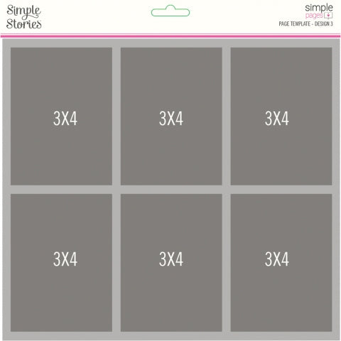 Simple Stories - Simple page template Design 3