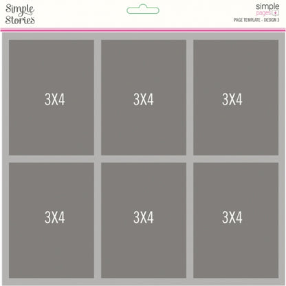 Simple Stories - Simple page template Design 3