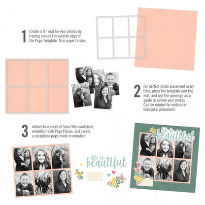 Simple Stories - Simple page template Design 3
