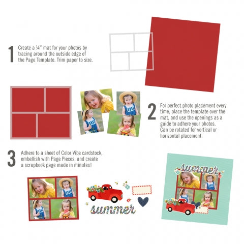 Simple Stories - Simple page template Design 11