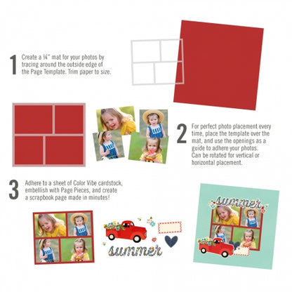 Simple Stories - Simple page template Design 11