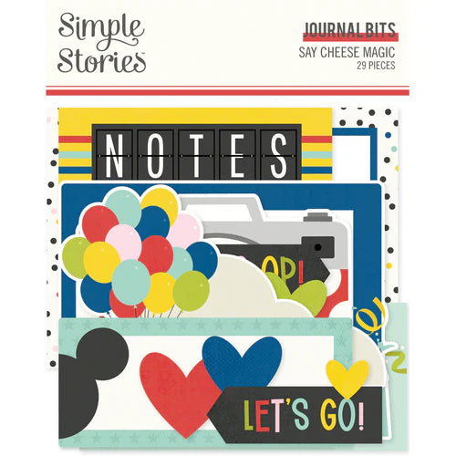 Simple Stories - Say Cheese Classic Magic Ephemera Bits & Pieces