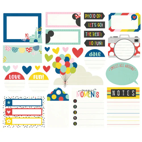 Simple Stories - Say Cheese Classic Magic Ephemera Bits & Pieces