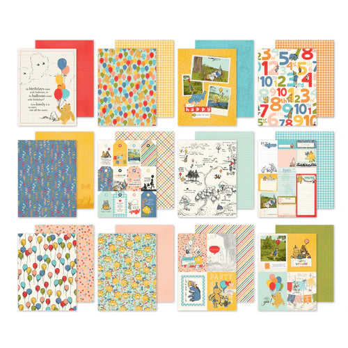 Simple Stories - Say Cheese Classic Pooh Birthday 6 x 8 Paper Pad