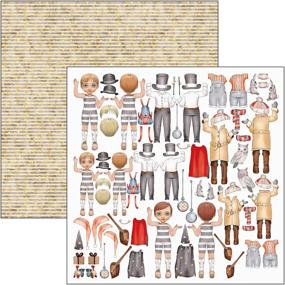 CIAO BELLA  - 8x8 Paper Pad - Dreamland