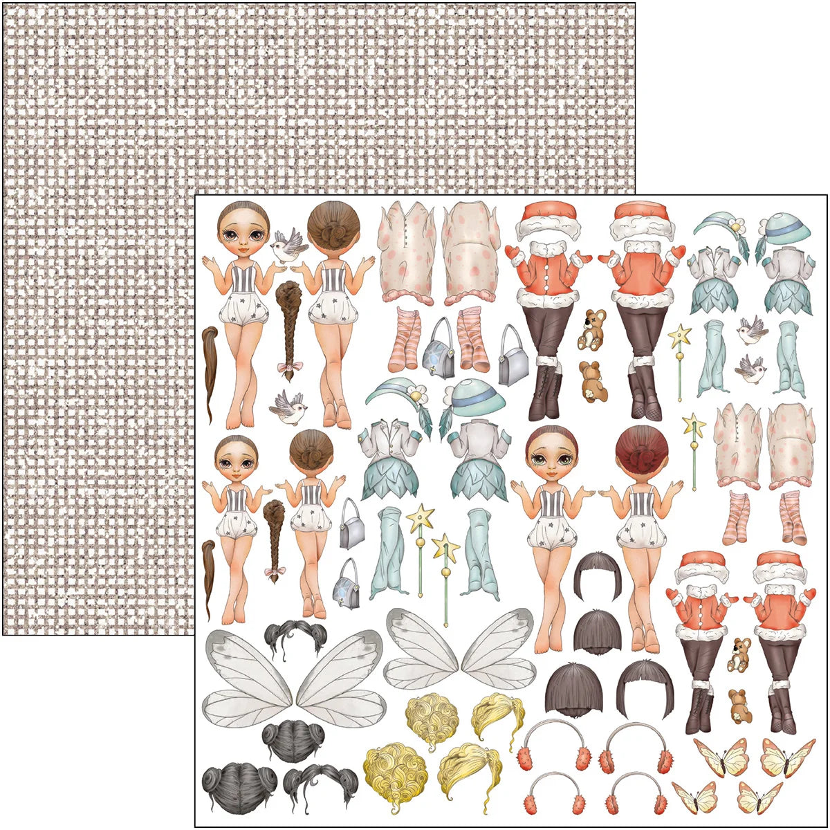 CIAO BELLA  - 8x8 Paper Pad - Dreamland