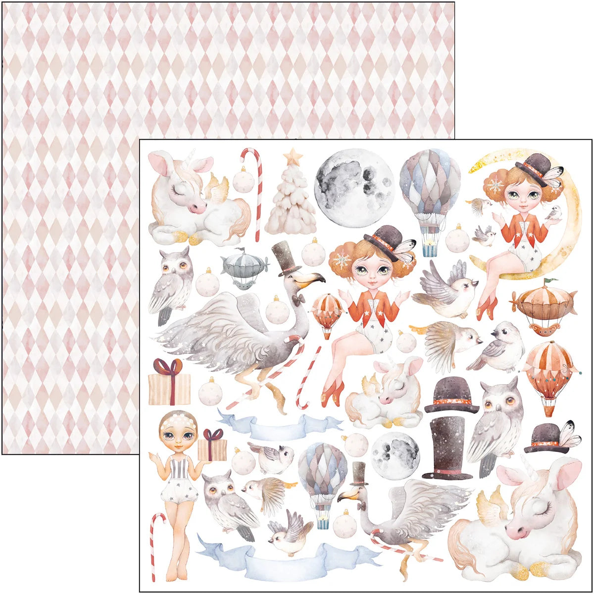 CIAO BELLA  - 8x8 Paper Pad - Dreamland