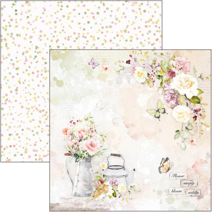 CIAO BELLA  - 8x8 Paper Pad - Blooming